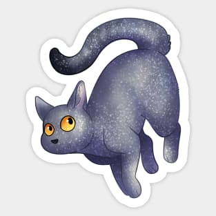 Cozy British Shorthair Sticker